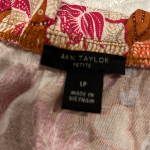 Ann Taylor one shoulder top. - Picture 2 of 3